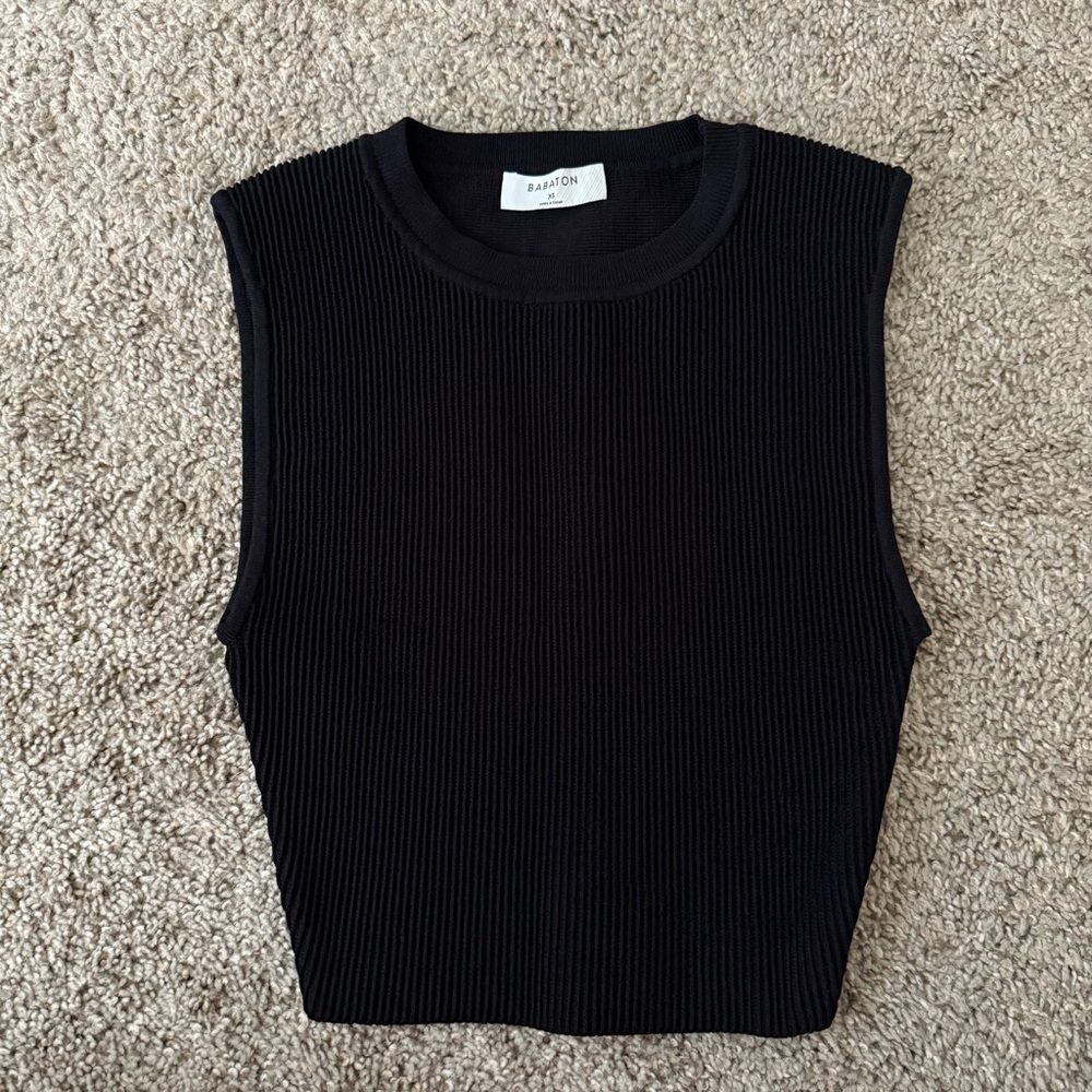 Aritiza sculpt ribbed knit Top - Picture 4 of 7